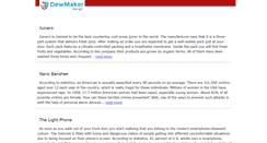 Desktop Screenshot of dewmakerdesign.com